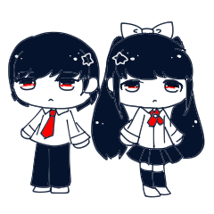 [LINEスタンプ] おかしなついんず