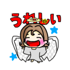 [LINEスタンプ] 天使のラルナ