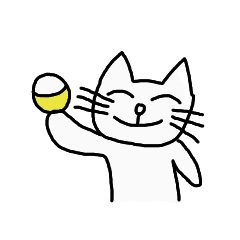 [LINEスタンプ] cat who love toy 3