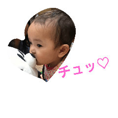 [LINEスタンプ] baby (girl)))