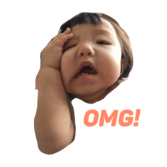 [LINEスタンプ] cutie baby girl