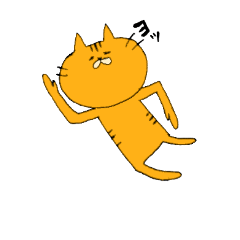 [LINEスタンプ] 細目ねこ