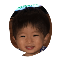 [LINEスタンプ] あおちゃんとはるちゃんだよ！の画像（メイン）