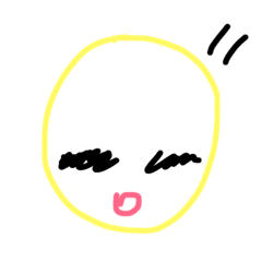 [LINEスタンプ] 変な顔！！