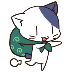 [LINEスタンプ] 尾曲がり猫たちの長崎弁