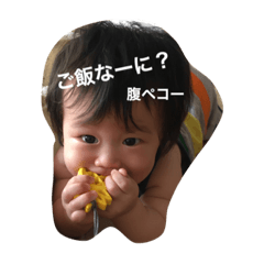 [LINEスタンプ] あお-0から6ヶ月-