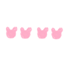 [LINEスタンプ] うさぎちゃん表情