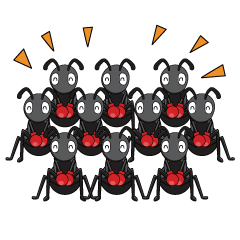 [LINEスタンプ] 蟻POWER