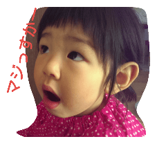 [LINEスタンプ] akari smile