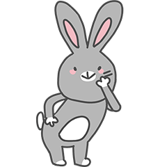 [LINEスタンプ] Yours Truly, Bunny
