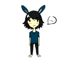 [LINEスタンプ] ラビットカップル