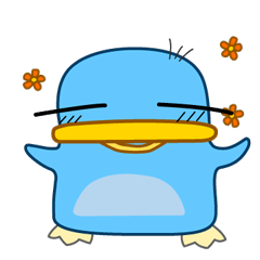 [LINEスタンプ] Infinite charming Peng-nami
