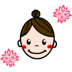 [LINEスタンプ] おだんごGirl[普段使い]