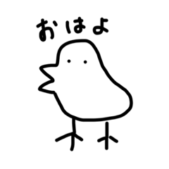 [LINEスタンプ] どこでもひよこ