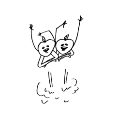 [LINEスタンプ] きのせい(森の仲間たち)