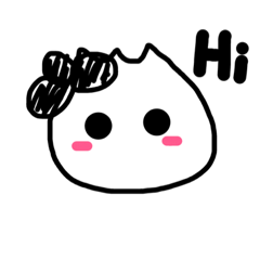 [LINEスタンプ] HA HA HA Meatbuns