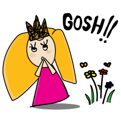 [LINEスタンプ] Princess is princess (basic)
