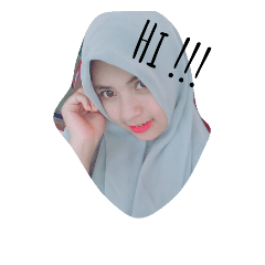 [LINEスタンプ] hijabers strong