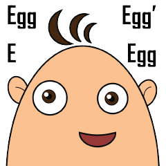 [LINEスタンプ] Egg E Egg Egg Egg