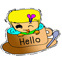 [LINEスタンプ] Tis Girl