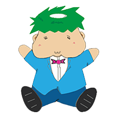 [LINEスタンプ] Kappa baby