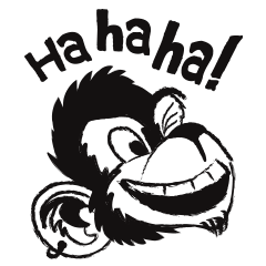 [LINEスタンプ] パッションモンキー