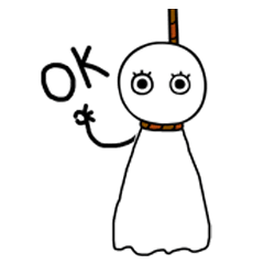 [LINEスタンプ] Nong I (Doll chasing rain)