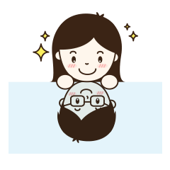 [LINEスタンプ] Just You ＆ Me