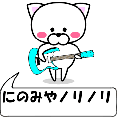 [LINEスタンプ] 動く！『にのみや』専用の名前スタンプ