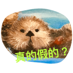[LINEスタンプ] Lucky Otters 