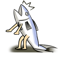 [LINEスタンプ] 塩漬け魚