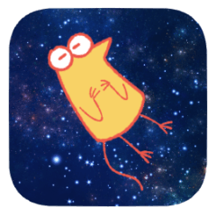 [LINEスタンプ] 自由気ままな宇宙人