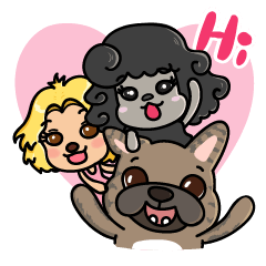 [LINEスタンプ] Fancylovepretty (Reservation part)