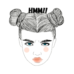 [LINEスタンプ] QWEEN
