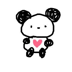 [LINEスタンプ] ふんわりくまたん