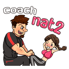 [LINEスタンプ] coachfitness2