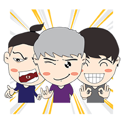 [LINEスタンプ] Lost ＆ Found : Fun Gang！