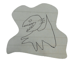 [LINEスタンプ] らくがきドラゴン