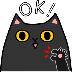 [LINEスタンプ] eight cats various expressions