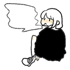 [LINEスタンプ] 女の子も男の子も