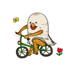 [LINEスタンプ] 布の妖怪、「ヌナッシー」
