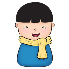 [LINEスタンプ] Roly Poly Couple: Roly version