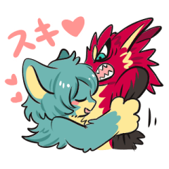 [LINEスタンプ] グゥ＆ギャン