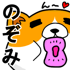 [LINEスタンプ] のぞみより愛を込めて（名前スタンプ・猫）