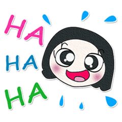 [LINEスタンプ] Miss.. Romi..Ha Ha Ha！！