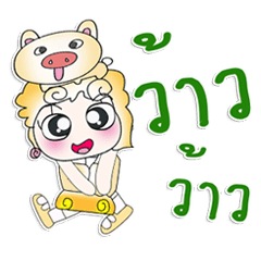 [LINEスタンプ] ^_^！！ My name is.Yenna....Dog.