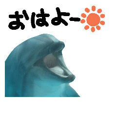 [LINEスタンプ] 水族館のにんきもの 1