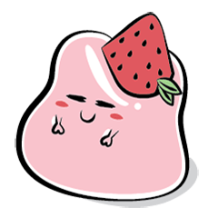 [LINEスタンプ] Strawberry DaiDaifuku