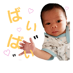 [LINEスタンプ] happyfamilyhappy