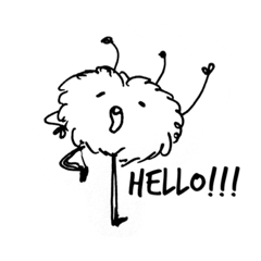 [LINEスタンプ] Fluffy 1.0